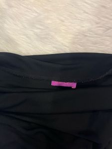 Sleek Black Mini Top