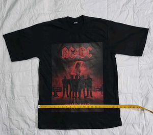 unisex AC/DC PWR UP Band T-Shirt