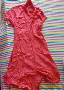 A Outdoorsy Chic Pink Dress Girly Y2k Korean