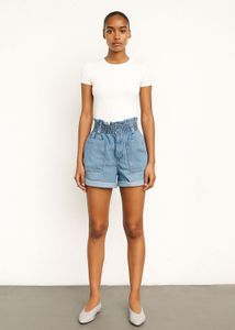 Zara Blue Denim Shorts