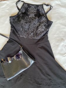 Elegant Black Party Dress