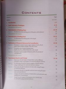 Practical Chemistry Book For Class XI