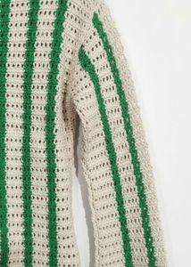 Striped Knit crochet