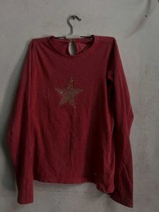Allen Solly Round Neck Full Sleeves Top