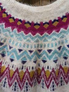 Colorful Patterned Sweater