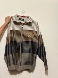 Striped Knit jacket/cardigan