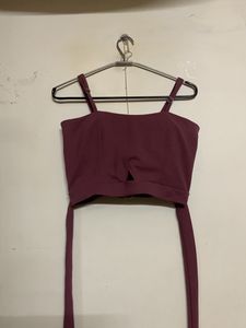 Crop Top, Back Side Chain, You Can Tie That Sid
