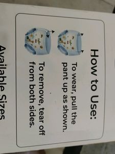 BABY DIAPER PANTS - Medium