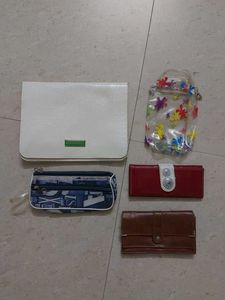 Pack Of 5 (Wallet & pouches)
