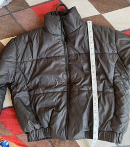 Womens crop black jacket
