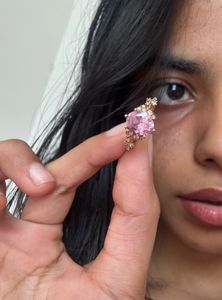 Pink Gemstone Ring
