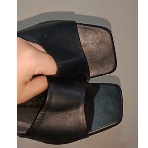 Black Mule Heels