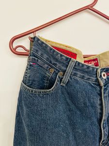 Denim Blue Wide Jeans