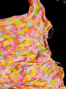 Colorful Tie-Dye Top