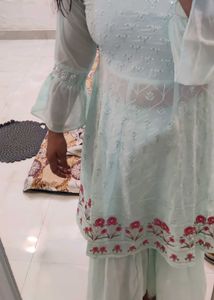 Elegant Plazo Kurta Set