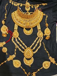 Bridal Gold Plated Jewelry Set