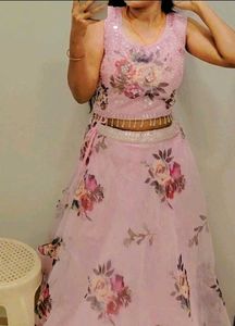 Floral Lehenga Choli Set