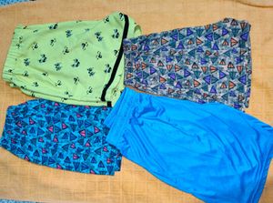 Combo Of 4 Shorts Woman