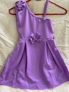 Cute Purple Party Dress