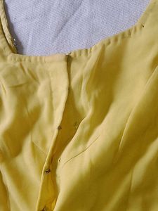 Yellow Saree