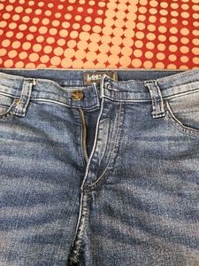 Lee Faded Blue Denim Jeans
