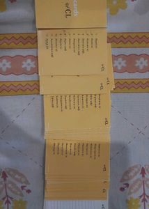 Vocabulary Flash Cards