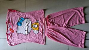 New Ladies Night Suit With Tag Size Large