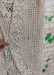 Boho Crochet Fringe Vest