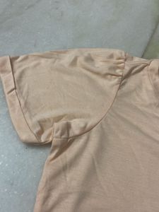 DRESSBERRY PEACH CROP TOP