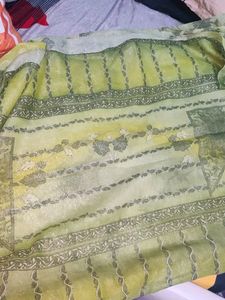 New Saree With False And Pico Done Women&#39;s Wear