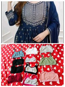 Nayra Suit With Combo Bra