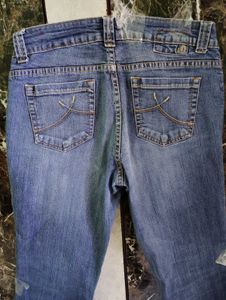 Women Denim Faded Jeans
