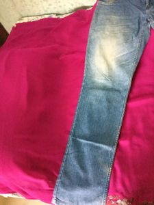 Used Blue Colour Jeans Pant - In Good Condition