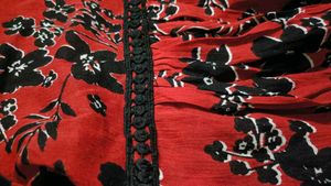 Floral Print Mini Kurti