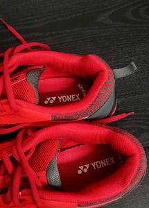 Yonex Badminton Shoes - Red
