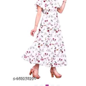 Floral Print Maxi Dress