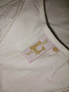 Embroidered White Co-ord Set