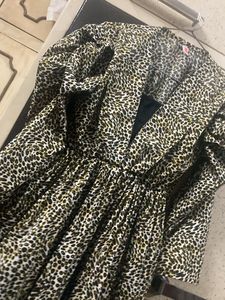 Animal Print Midi Dress