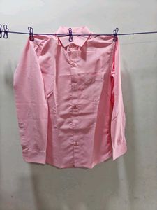 Pink Casual Shirt