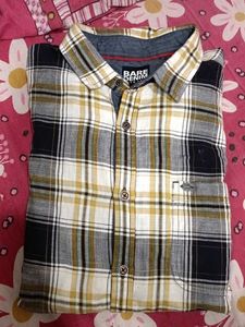 Bare Denim Checkered Shirt