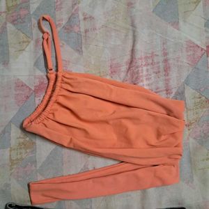 Orange Crop Top