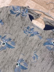 Women&#39;s XXL Top,Floral Print