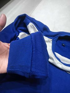 blue colour mens Winter Hoodie Without Cap