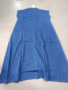 VYN Maternity Denim Shirt Dress, L Size