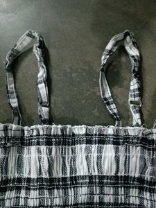 Plaid Cami Top