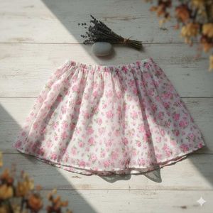 Floral Mini Skirt