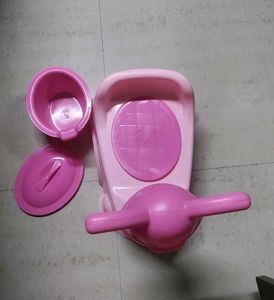 Pink Portable Potty Training Seat
