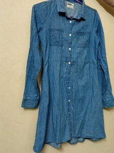 Denim Shirt Dress