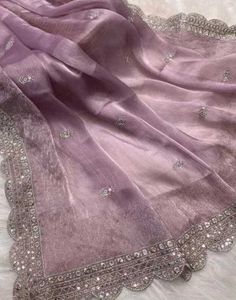 Elegant Purple Saree