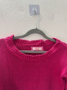 Colin’s Pink SWeater